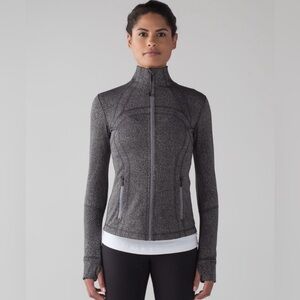 Lululemon Define Jacket - Luon Chakra Jacquard V1 Black Battleship